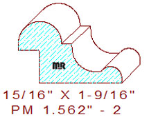 Panel Mould 1-9/16" - 2