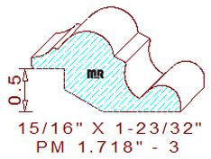 Panel Moulding 1-23/32" - 3