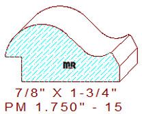 Panel Mould 1-3/4" - 15 Panel Mould 1-3/4" - 15