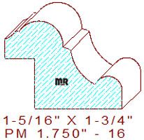 Panel Mould 1-3/4" - 16 Panel Mould 1-3/4" - 16