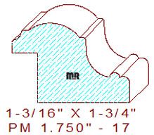 Panel Mould 1-3/4" - 17