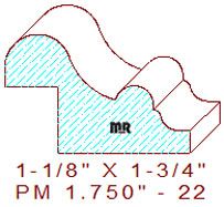 Panel Moulding 1-3/4" - 22