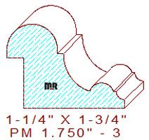 Panel Moulding 1-3/4" - 12 Panel Moulding 1-3/4" - 12