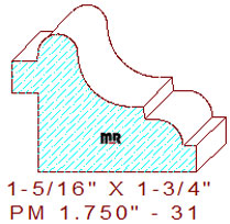 Panel Moulding 1-3/4" - 31