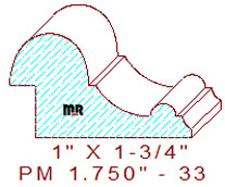 Panel Moulding 1-3/4" - 33 Panel Moulding 1-3/4" - 33