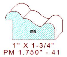 Panel Mould 1-3/4" - 41