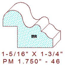 Panel Mould 1-3/4" - 46