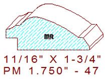 Panel Mould 1-3/4" - 47