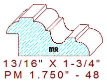 Panel Moulding 1-3/4" - 48 Panel Moulding 1-3/4" - 48
