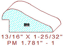 Panel Moulding 1-25/32" - 1