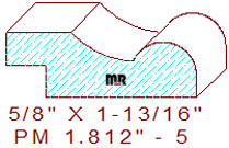 Panel Mould 1-13/16" - 5