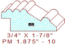 Panel Moulding 1-7/8" - 10