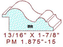 Panel Moulding 1-7/8" - 15 Panel Moulding 1-7/8" - 15