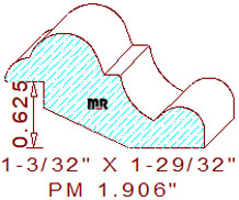 Panel Moulding 1-29/32"