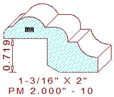 Panel Moulding 2" - 10