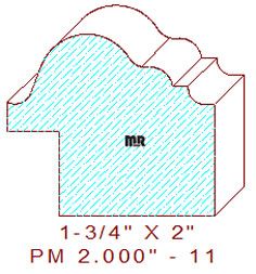 Panel Moulding 2" - 11 Panel Moulding 2" - 11