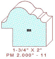 Panel Moulding 2" - 11