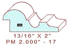 Panel Moulding 2" - 17