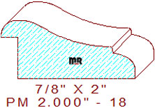 Panel Moulding 2" - 18 Panel Moulding 2" - 18