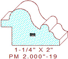 Panel Moulding 2" - 19 Panel Moulding 2" - 19