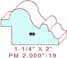 Panel Moulding 2" - 19