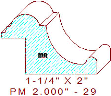 Panel Moulding 2" - 29