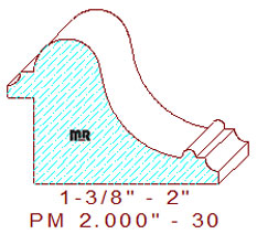 Panel Moulding 2" - 30 Panel Moulding 2" - 30