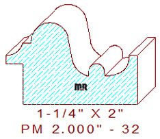 Panel Moulding 2" - 32 Panel Moulding 2" - 32