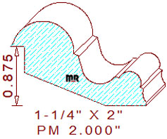 Panel Mould 2"