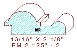 Panel Mould 2-1/8" - 2