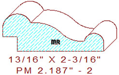 Panel Moulding 2-3/16" - 2