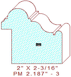 Panel Moulding 2-3/16" - 3