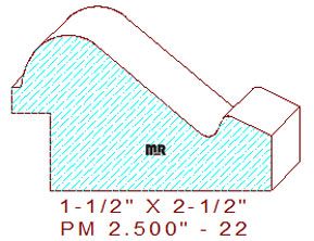 Panel Moulding 2-1/2" - 22 Panel Moulding 2-1/2" - 22