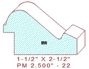 Panel Moulding 2-1/2" - 22