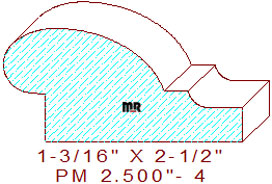 Panel Mould 2-1/2" - 4