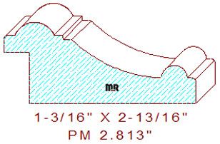 Panel Moulding 2-13/16" 