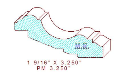 Panel Moulding 3-1/4" Panel Moulding 3-1/4"