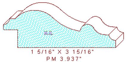 Panel Moulding 3-15/16"