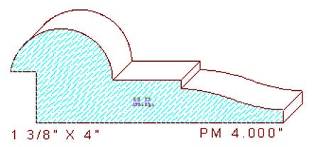 Panel Moulding 4" Panel Moulding 4"