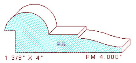 Panel Moulding 4"