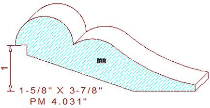 Panel Moulding 4-1/32" 