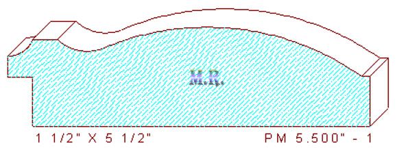 Panel Moulding 5-1/2" - 1