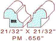 Panel Mould 21/32" Panel Mould 21/32"