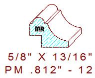 Panel Mould 13/16" - 12