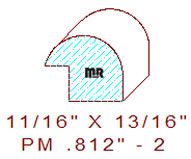 Panel Mould 13/16" - 2