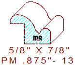 Panel Mould 7/8" - 13