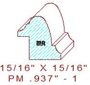 Panel Mould 15/16" - 1