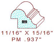 Panel Mould 15/16"