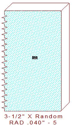 3/64" Radius Edge Moulding - 5