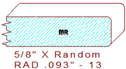 3/32" Radius Edge Moulding - 13
